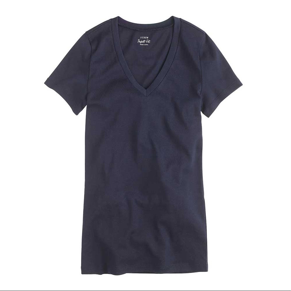 J. Crew Perfect Fit Tee V-Neck T-Shirt